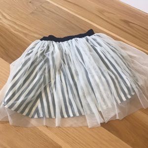 Bit’z Kids Navy and White Striped Tutu (5-6)